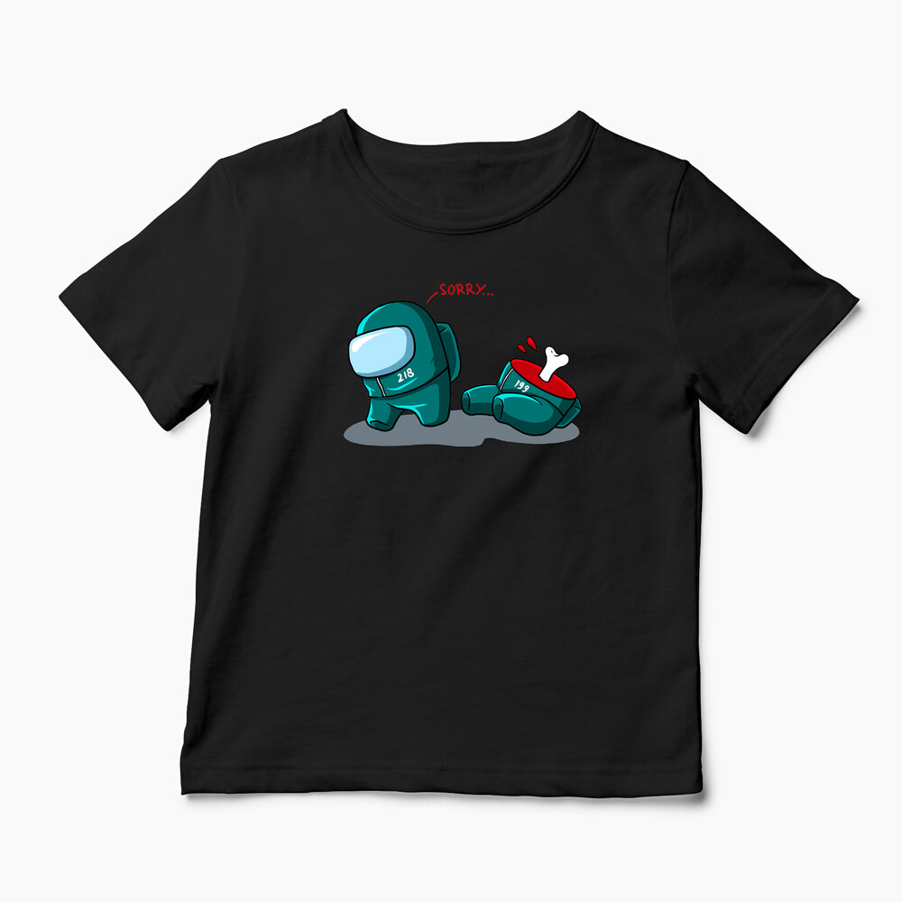 Tricou Personalizat Squid Game True Imposter - Copii-Negru