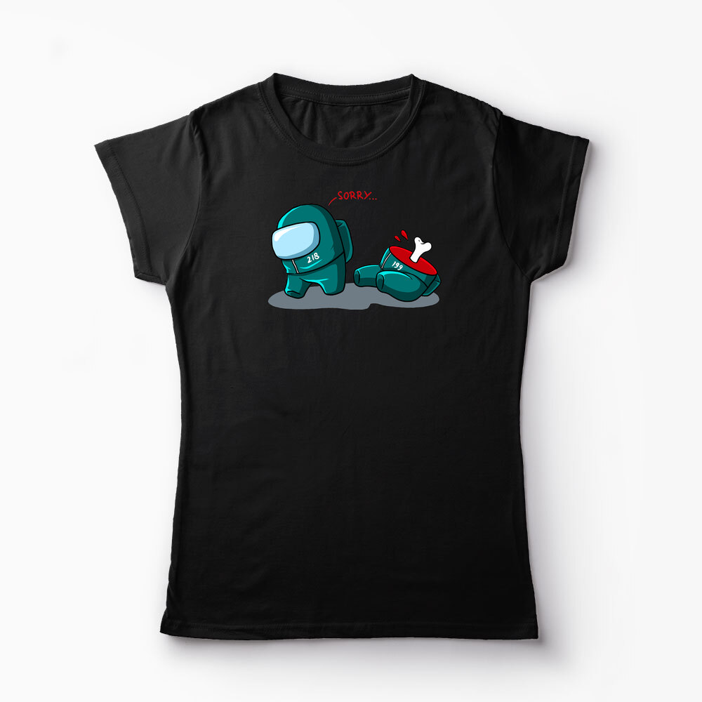 Tricou Personalizat Squid Game True Imposter - Femei-Negru