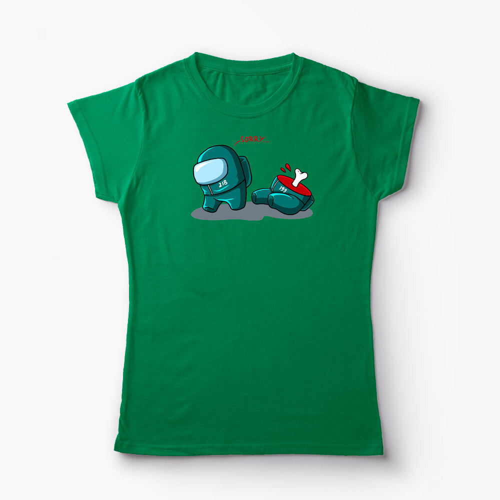 Tricou Personalizat Squid Game True Imposter - Femei-Verde