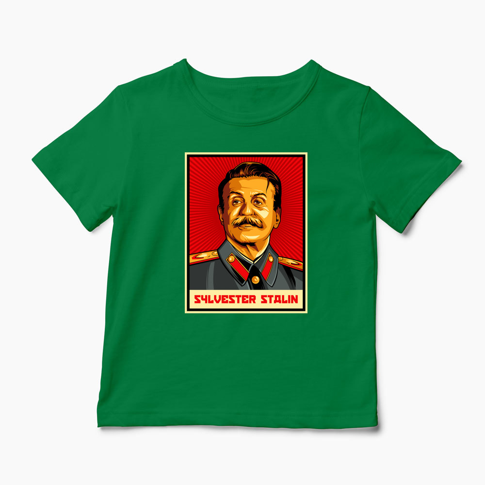 Tricou Personalizat Sylvester Stalin - Copii-Verde