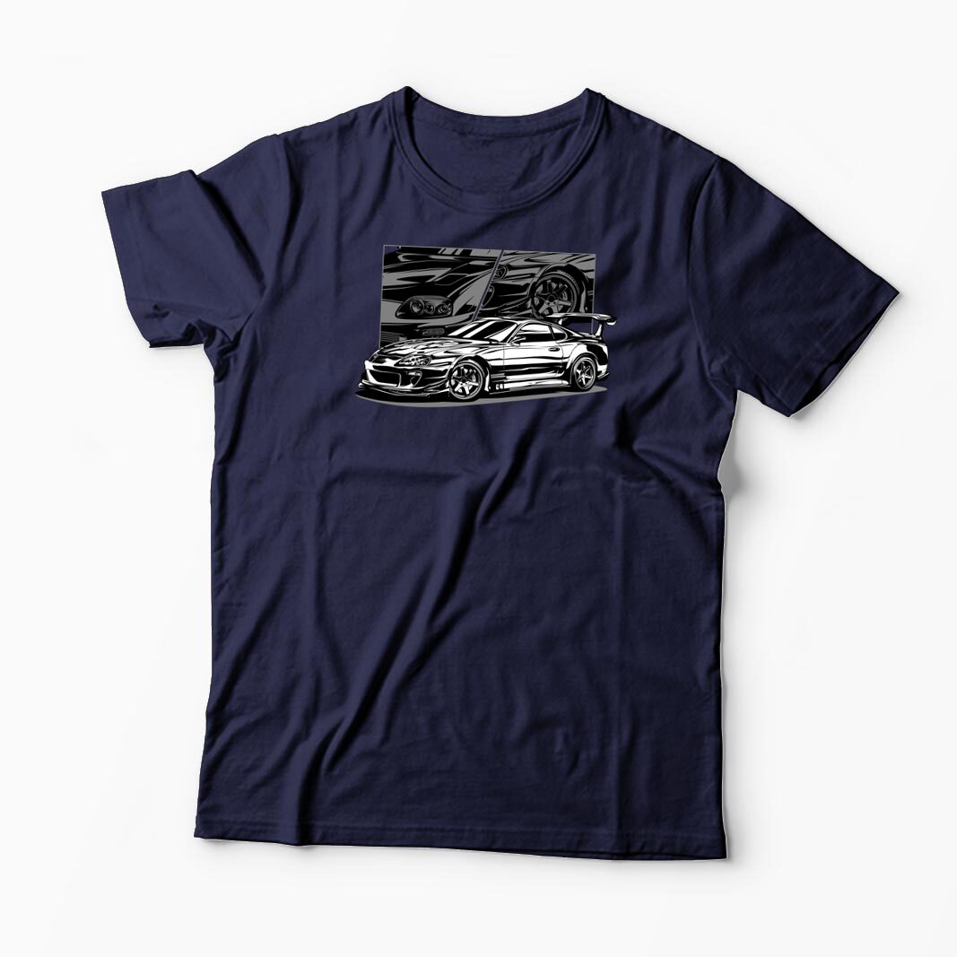 Tricou Personalizat Toyota Supra - Bărbați-Bleumarin