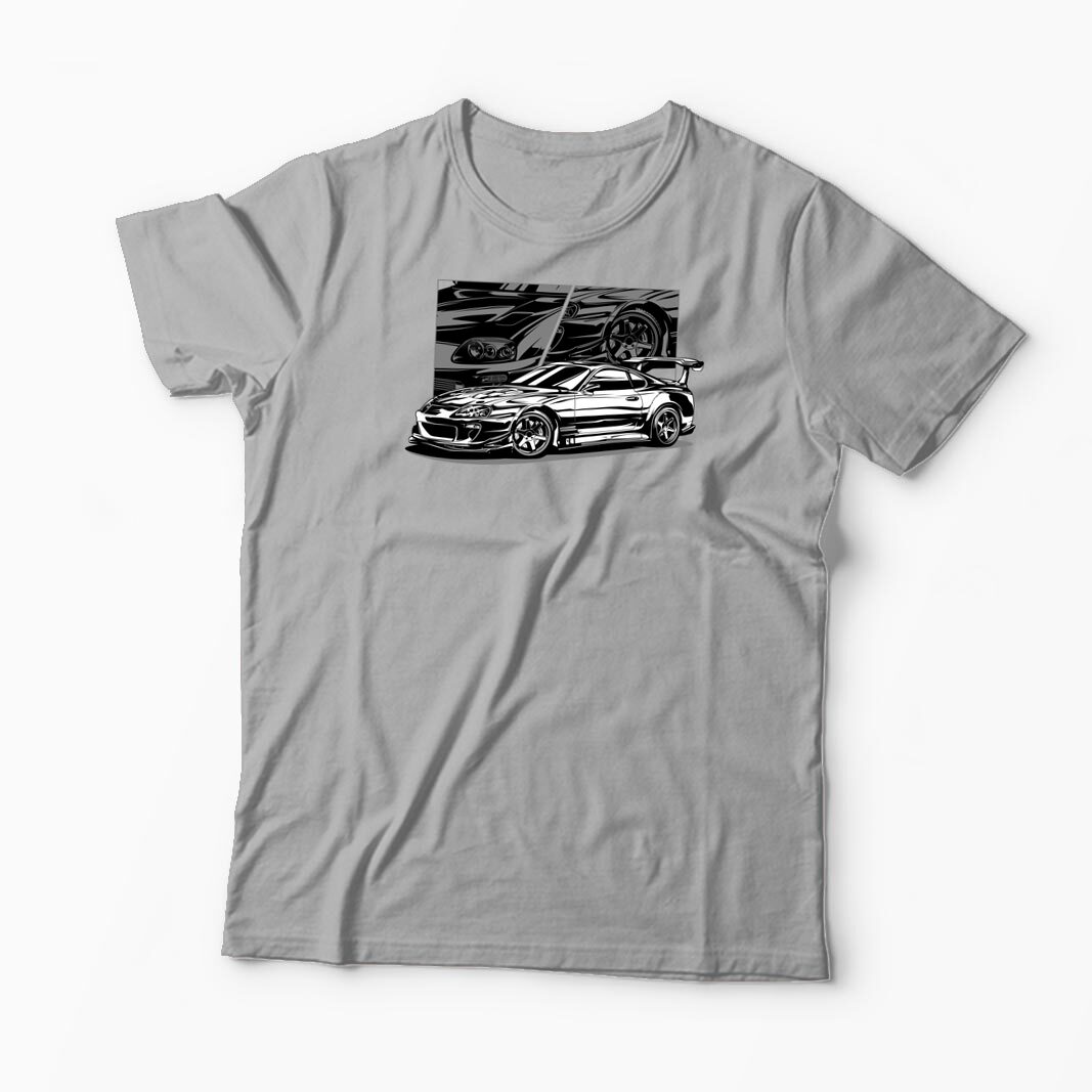 Tricou Personalizat Toyota Supra - Bărbați-Gri
