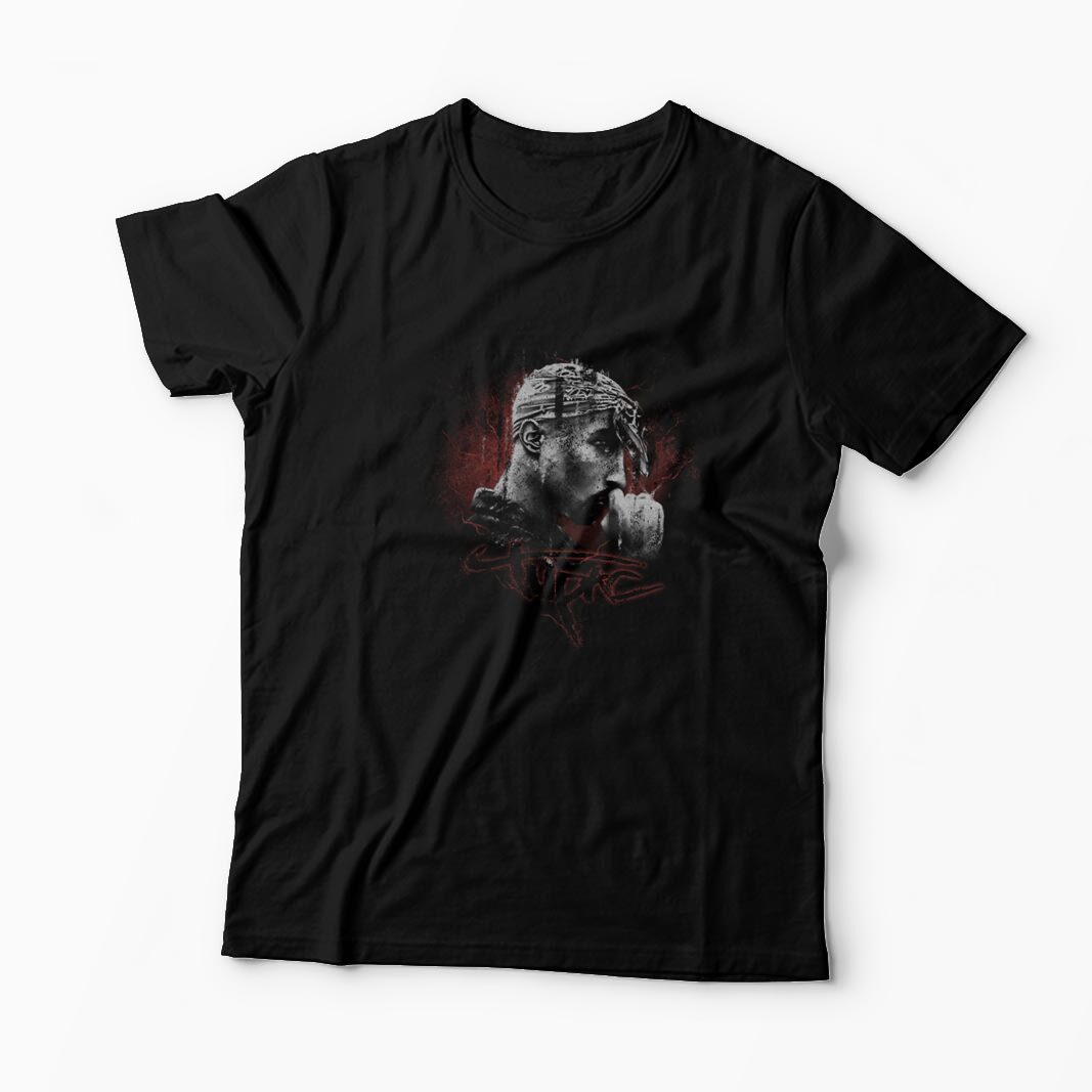Tricou Personalizat Tupac - Bărbați-Negru