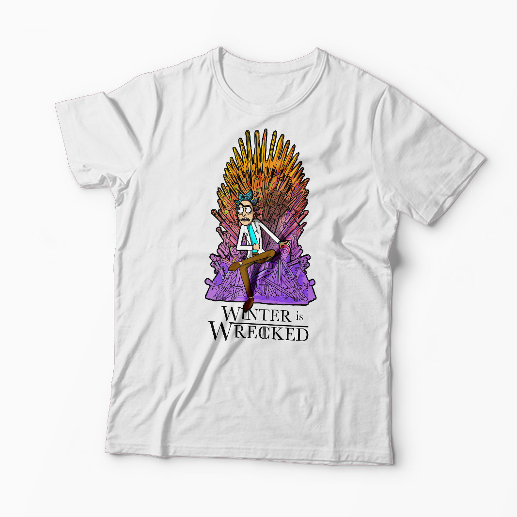 Tricou Rick Sanchez Winter is Wrecked