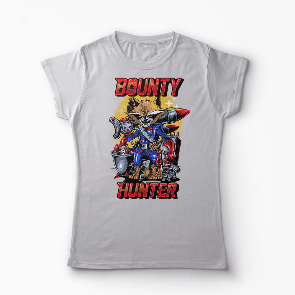 Tricou Rocket Raccoon - Femei-Gri