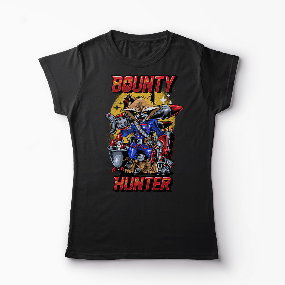 Tricou Rocket Raccoon - Femei-Negru