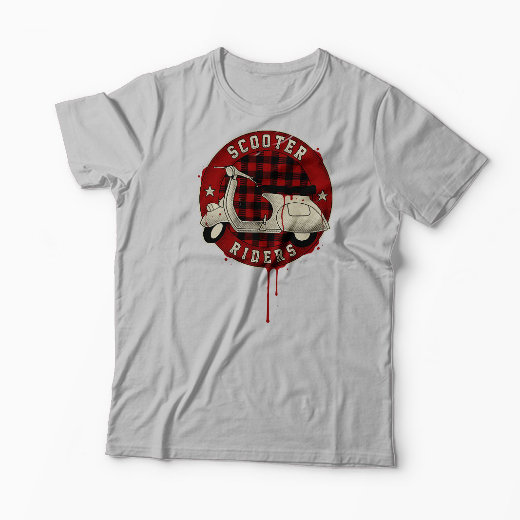 Tricou Scooter Riders  - Bărbați-Gri