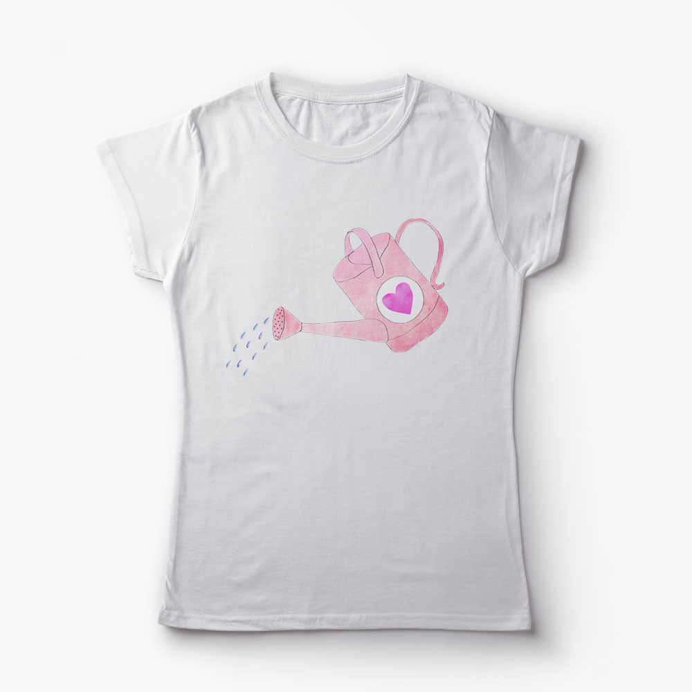 Tricou Set Familie Ingrijire Iubire - Femei-Alb