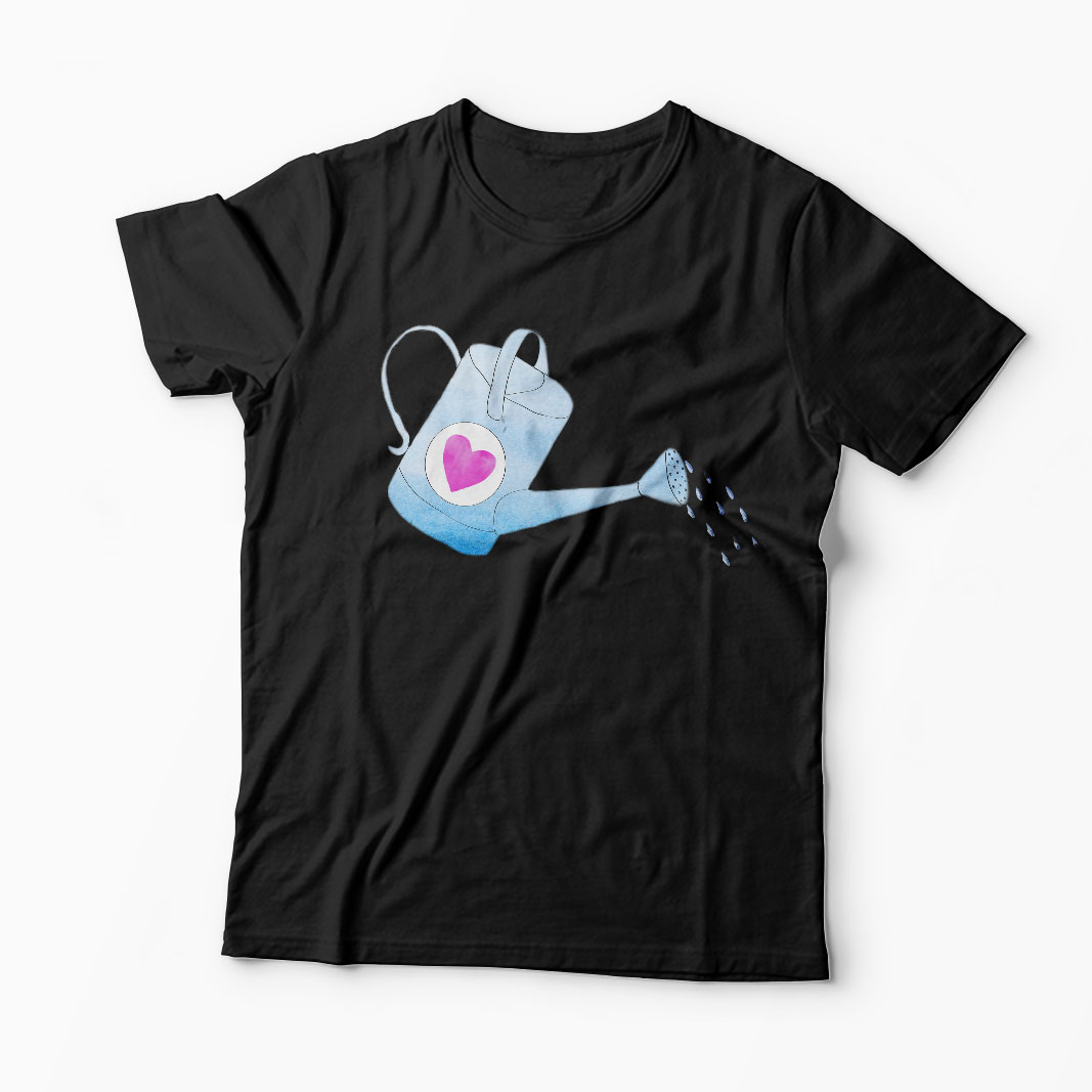Tricou Set Familie Ingrijire Iubire - Bărbați-Negru