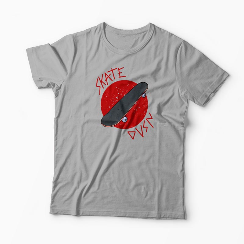 Tricou Skateboard Division - Bărbați-Gri