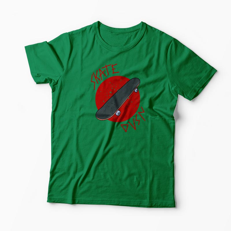 Tricou Skateboard Division - Bărbați-Verde