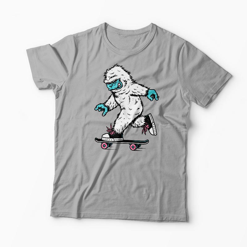 Tricou Skateboarding Yeti - Bărbați-Gri