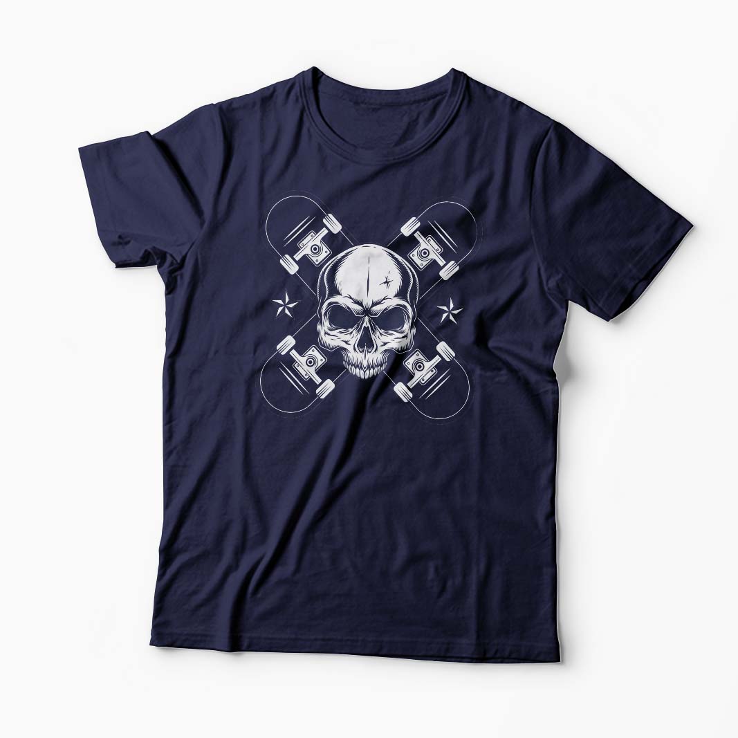 Tricou Skater Skull - Bărbați-Bleumarin