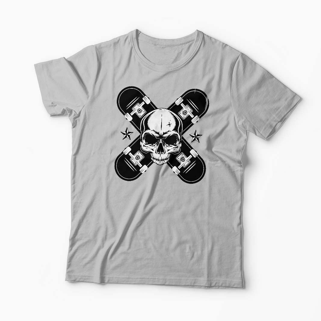 Tricou Skater Skull - Bărbați-Gri