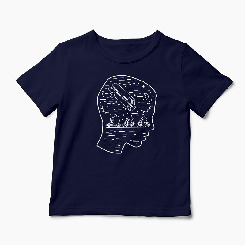 Tricou Stranger Things Team Eleven - Copii-Bleumarin