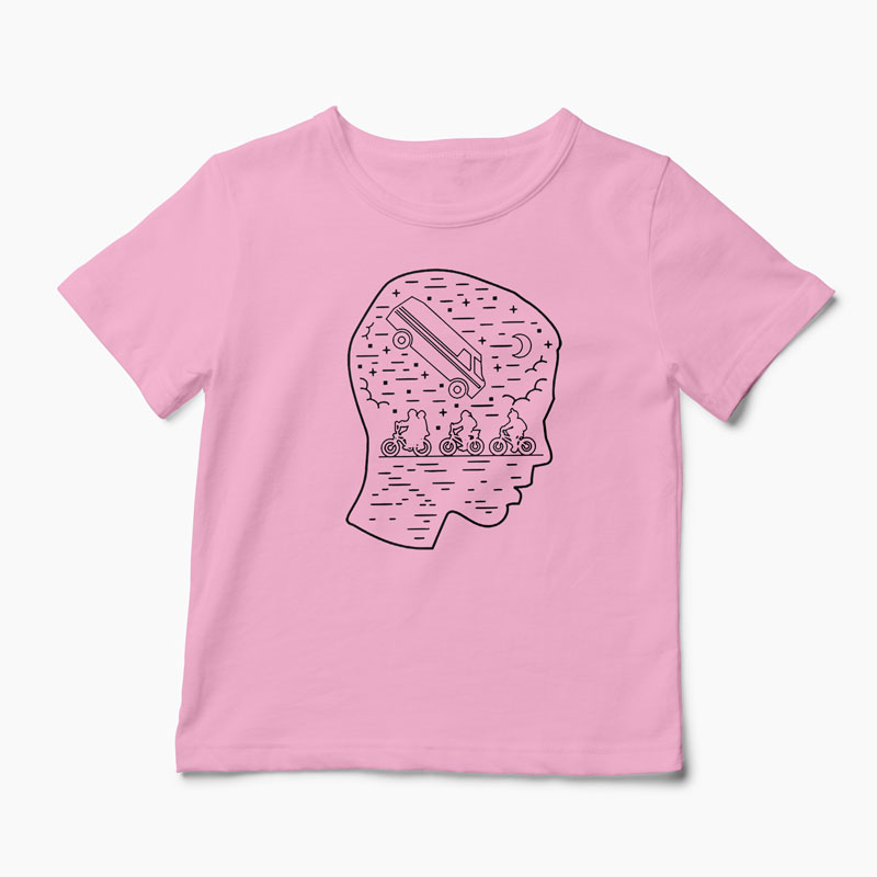 Tricou Stranger Things Team Eleven - Copii-Roz