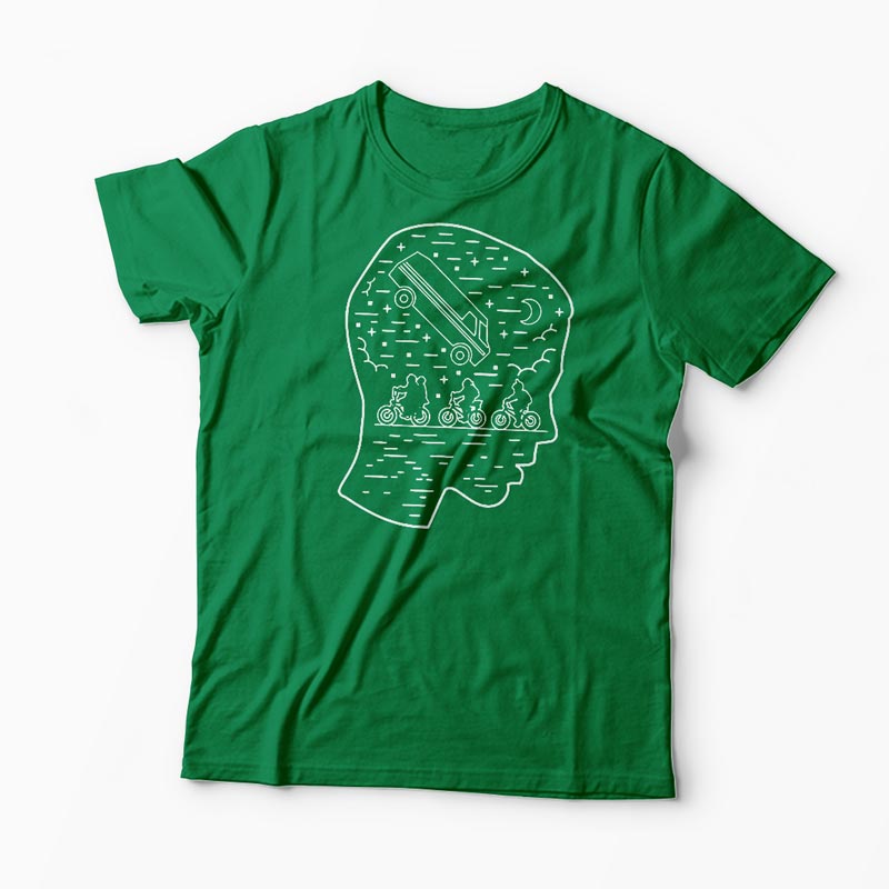Tricou Stranger Things Team Eleven - Bărbați-Verde