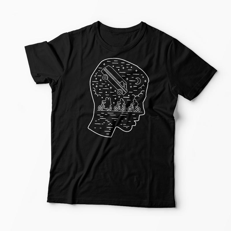Tricou Stranger Things Team Eleven - Bărbați-Negru