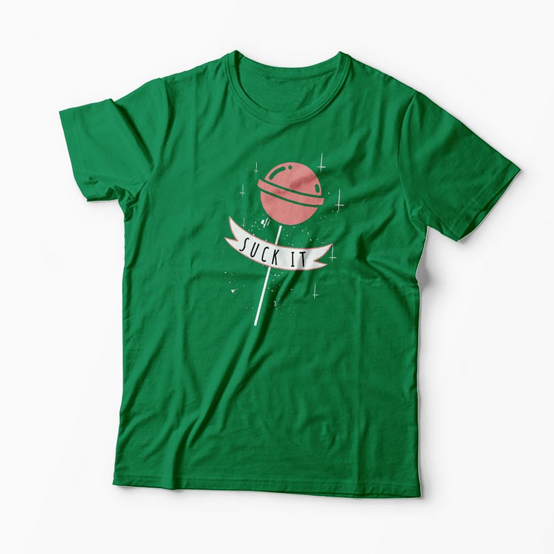 Tricou Suck It - Bărbați-Verde