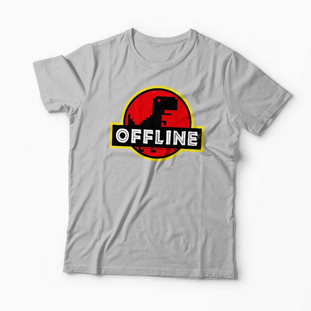 Tricou T-Rex Offline - Bărbați-Gri