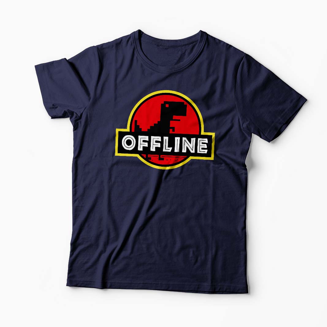 Tricou T-Rex Offline - Bărbați-Bleumarin