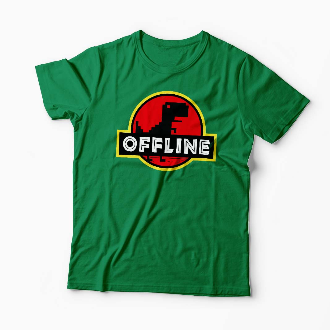 Tricou T-Rex Offline - Bărbați-Verde