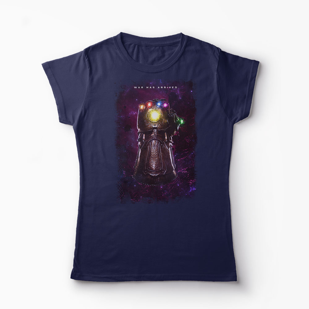 Tricou Marvel Thanos Infinity Stones - Femei-Bleumarin