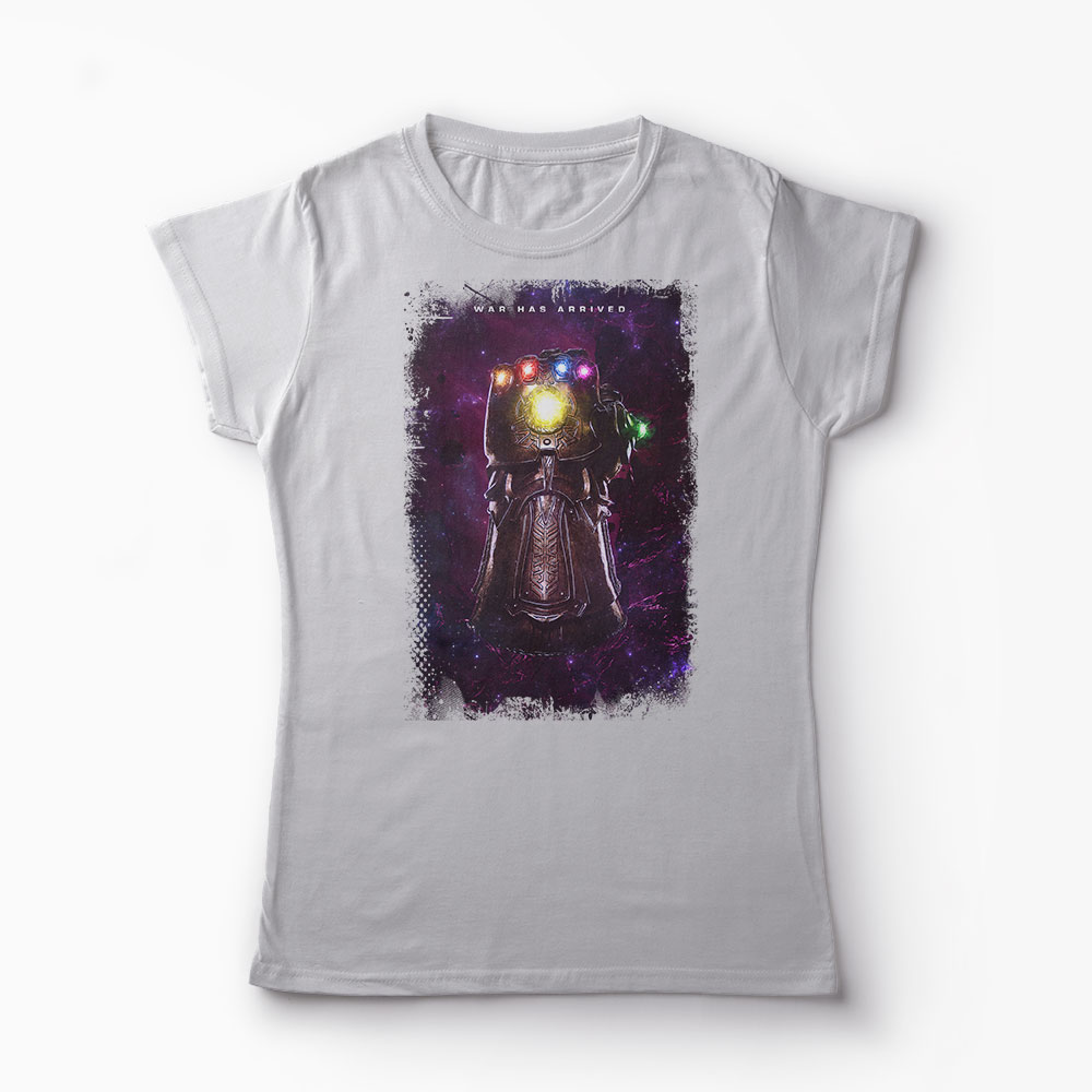 Tricou Marvel Thanos Infinity Stones - Femei-Gri