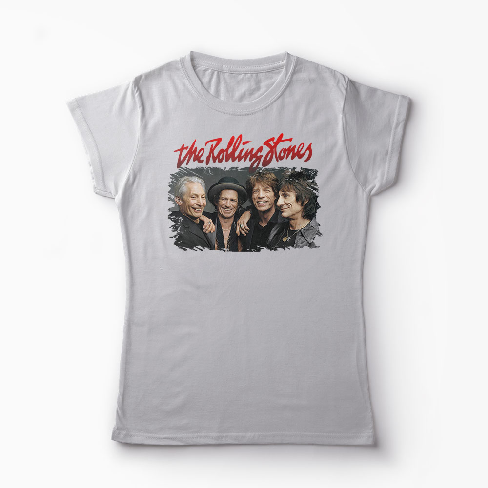 Tricou The Rolling Stones - Femei-Gri