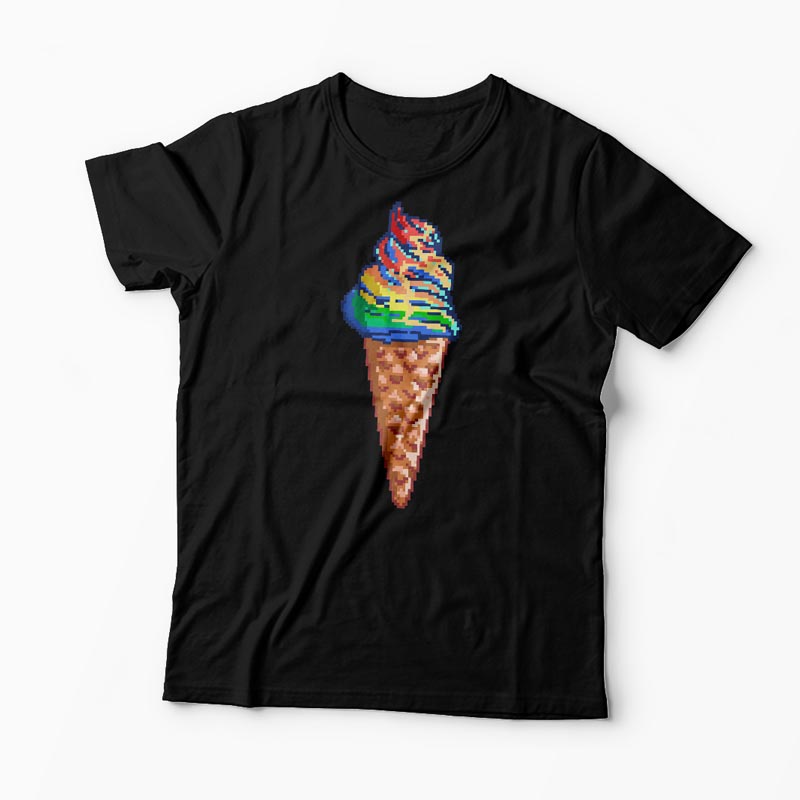 Tricou Unicorn - Crema de Unicorn - Bărbați-Negru