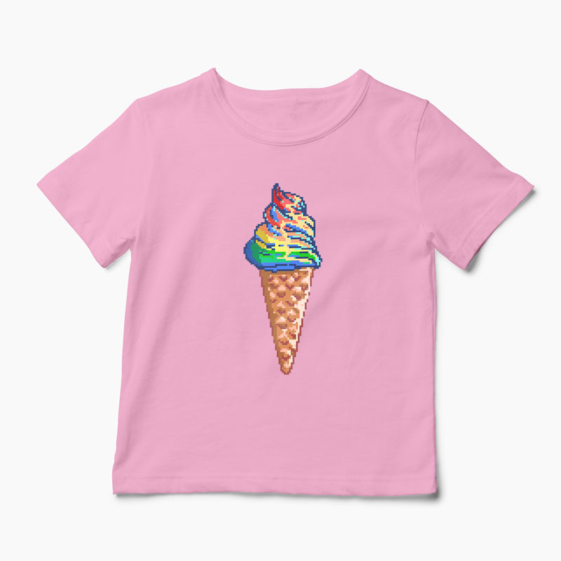 Tricou Unicorn - Crema de Unicorn - Copii-Roz