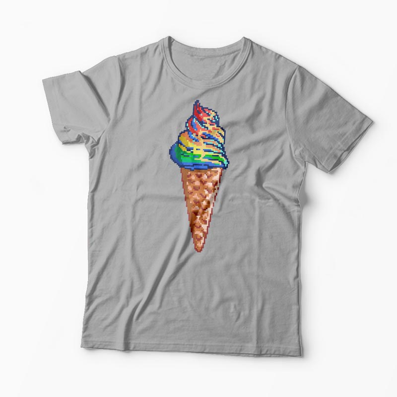 Tricou Unicorn - Crema de Unicorn - Bărbați-Gri