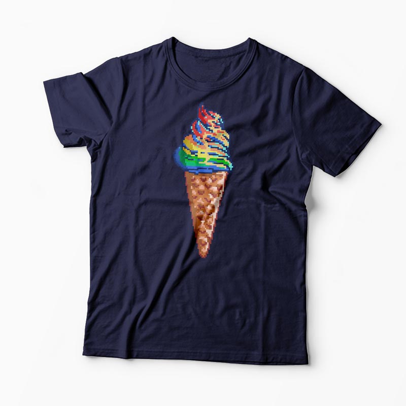 Tricou Unicorn - Crema de Unicorn - Bărbați-Bleumarin