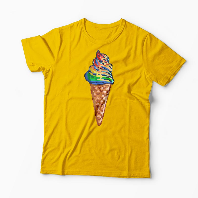 Tricou Unicorn - Crema de Unicorn - Bărbați-Galben