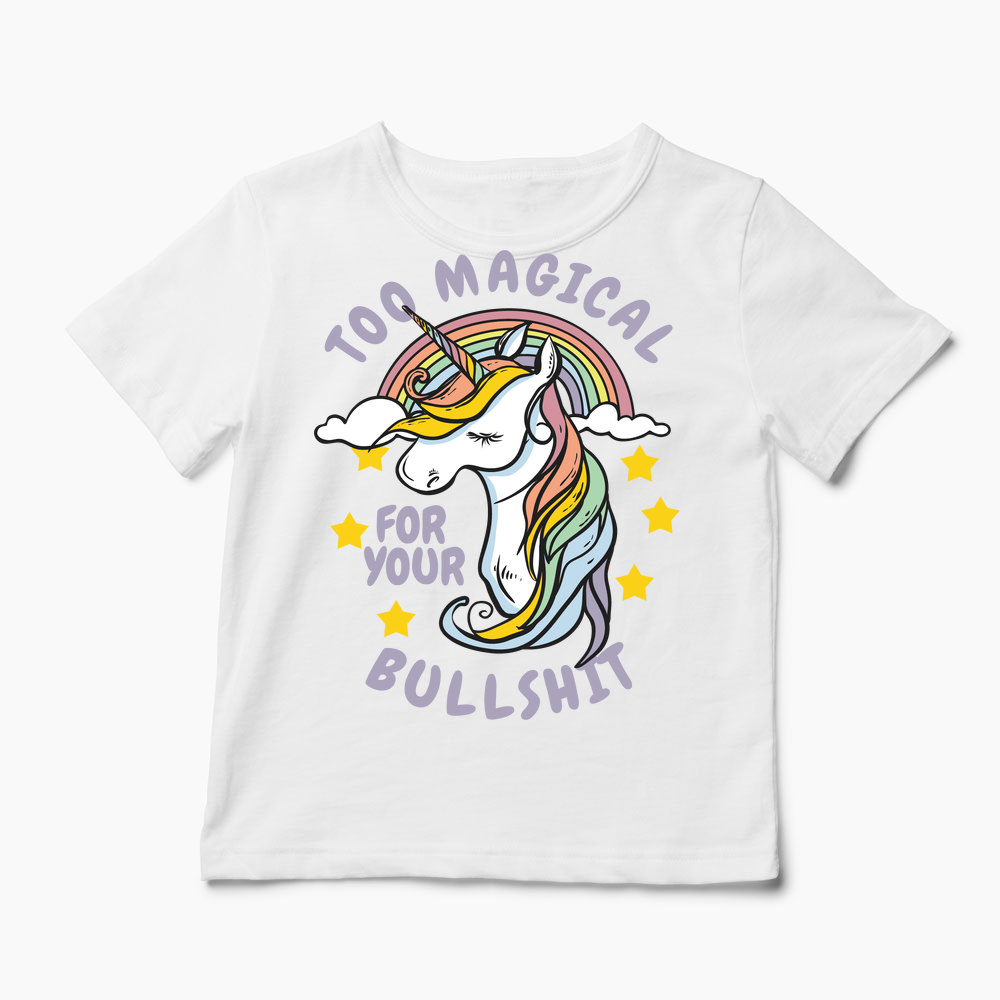 Unicorn Too Magical For Your Bullshit - Copii-Alb