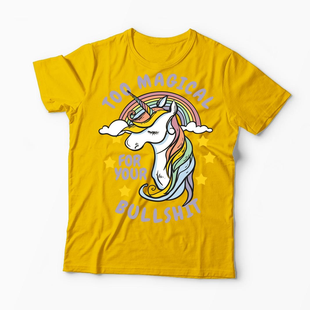 Unicorn Too Magical For Your Bullshit - Bărbați-Galben
