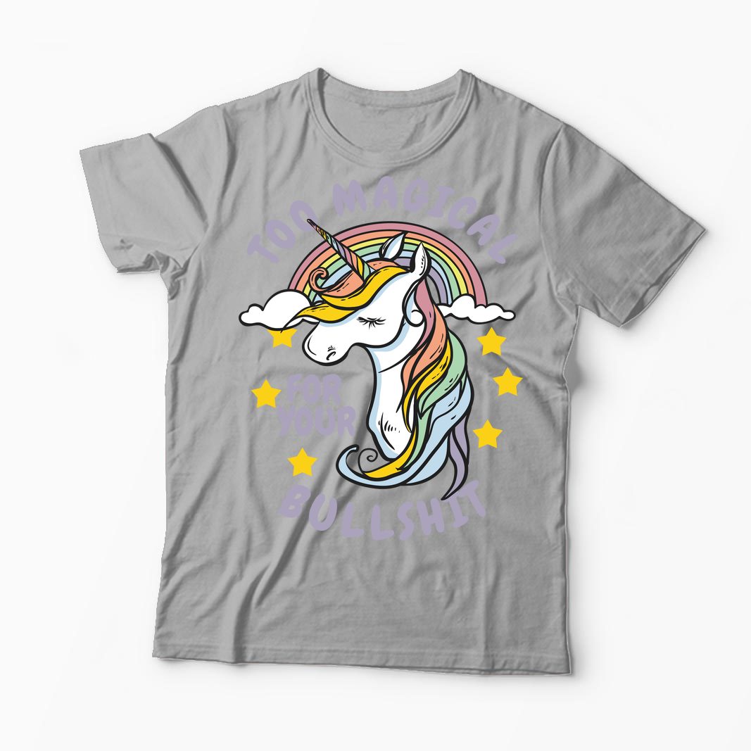 Unicorn Too Magical For Your Bullshit - Bărbați-Gri