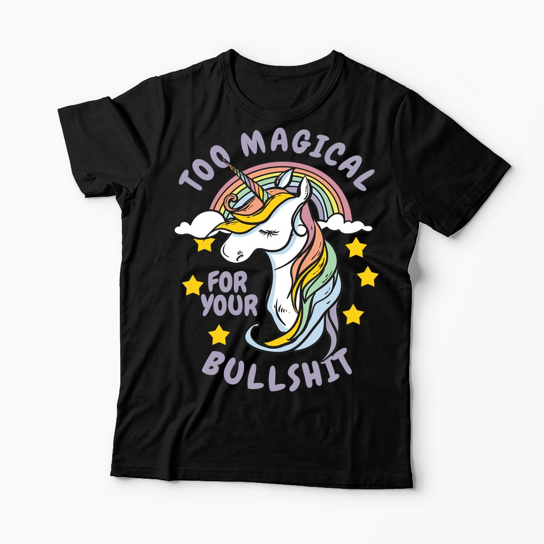 Unicorn Too Magical For Your Bullshit - Bărbați-Negru