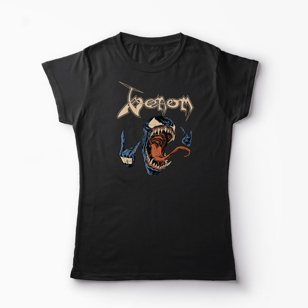 Tricou Venom Rocks - Femei-Negru
