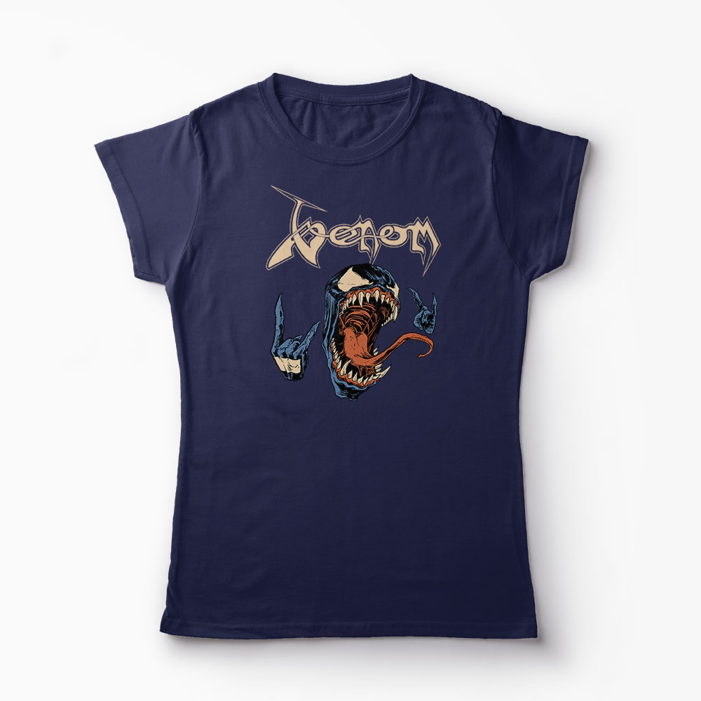 Tricou Venom Rocks - Femei-Bleumarin