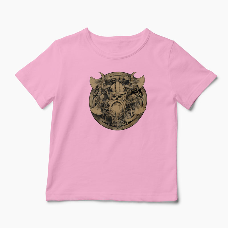 Tricou Viking Războinic - Copii-Roz