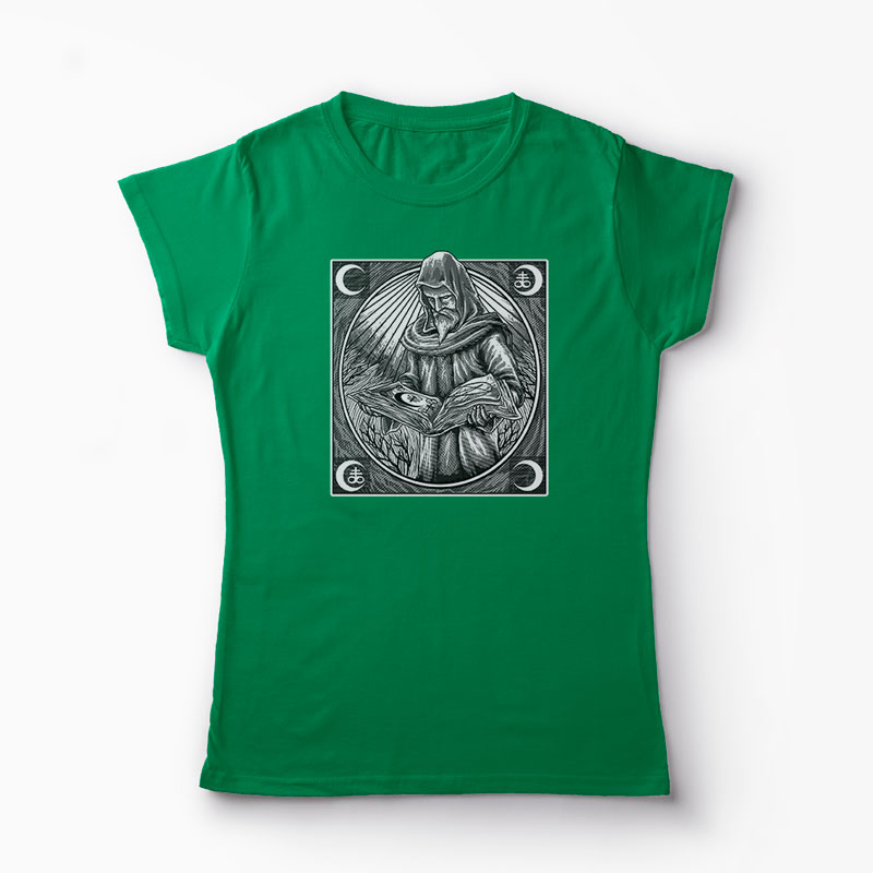 Tricou Vrăjitorul - Femei-Verde