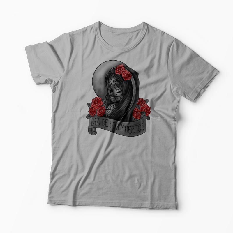 Tricou Ziua Mortii - Bărbați-Gri