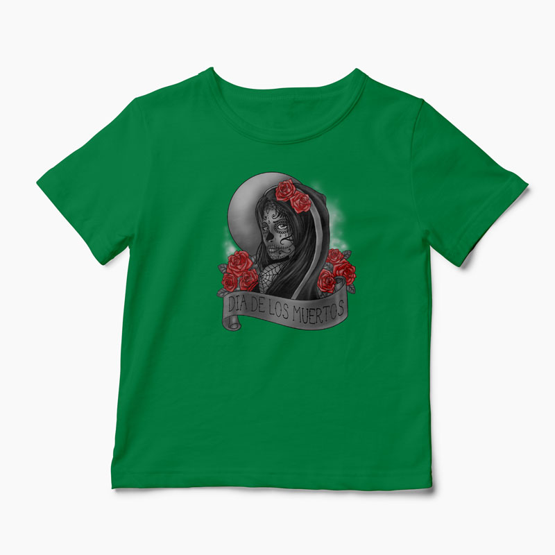 Tricou Ziua Mortii - Copii-Verde