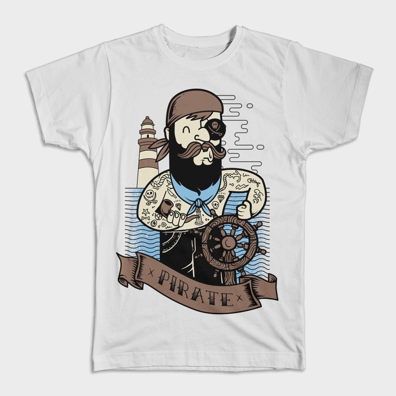 Tricouri Personalizate Happy Pirate Adventure